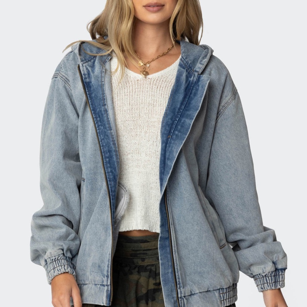 Oversized Jean Jacket - Picture 3 of 3